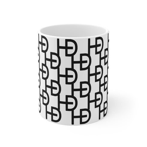 HEED NYC YAYA White & Black 11oz Mug
